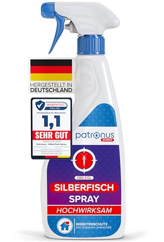 Unsere Empfehlung: Wirksames Spray gegen Papierfischchen mit Langzeitwirkung