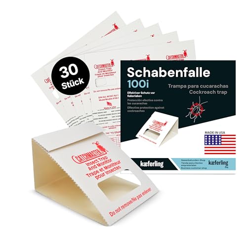 Unsere Empfehlung: Klebefallen zur Bestandskontrolle (30 Stück)